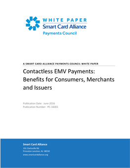 Contactless EMV Payments: Benefits for Consumers, Merchants and Issuers