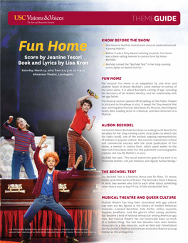 Fun Home Is the First Mainstream Musical Centered Around a Young Lesbian