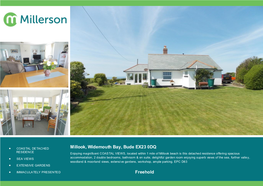 Millook, Widemouth Bay, Bude EX23 0DQ Freehold