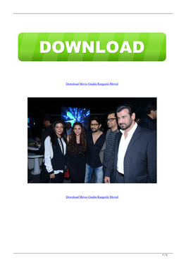 Download Movie Guddu Rangeela Moviel