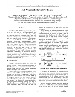 Past, Present and Future of IP Telephony