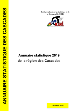 Annuaire Statistique 2019 De La Région Des Cascades