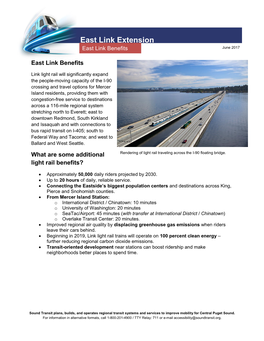 East-Link-Light-Rail-Benefits.Pdf