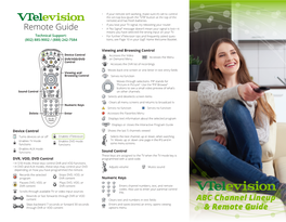 View a Printable Version of Our Complete Alphabetized Channel List