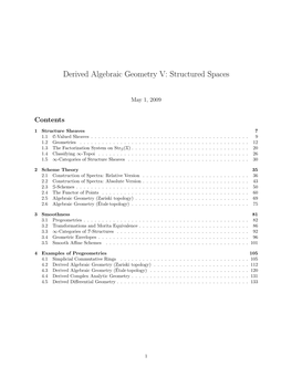 Derived Algebraic Geometry V: Structured Spaces