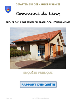 Rapport Et Conclusions Lizos