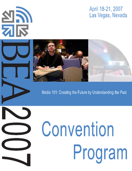 BEA 2007 Program.Indd