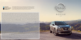 Nissan 2021 Rogue Brochure