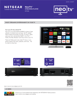 Neotv™ STREAMING PLAYER