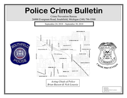 Police Crime Report- September 24