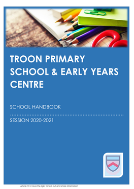 Troon Primary School & Early Years Centre