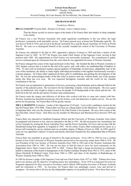 Extract from Hansard [ASSEMBLY - Tuesday, 14 September 2004] P5825b-5826A Dr Geoff Gallop; Mr Colin Barnett; Mr Jim Mcginty; Ms Alannah Mactiernan