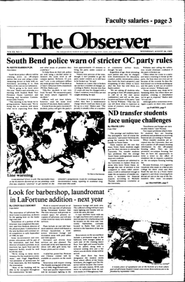 South Bend Police Warn of Stricter OC Party Rules by KEITH HARRISON JR