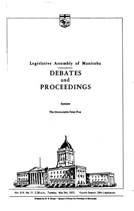 Debates Proceedings