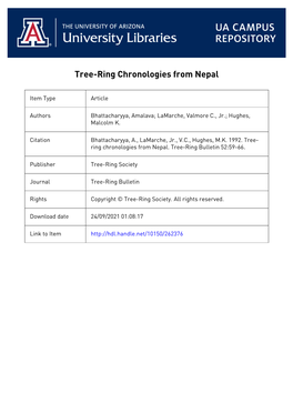 Research Report Tree -Ring