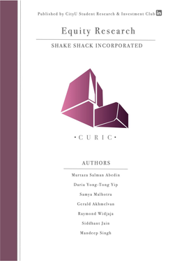 Shake Shack Inc. (SHAK) Is an American-Born Premium Fast- Company Data