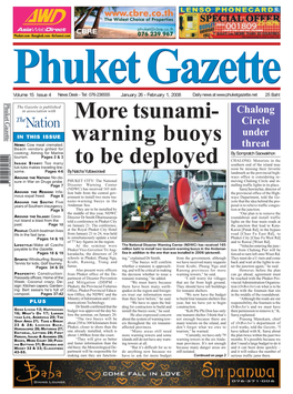 More Tsunami- Warning Buoys to Be Deployed