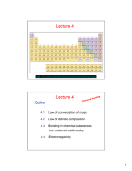 Lecture 4 Lecture 4