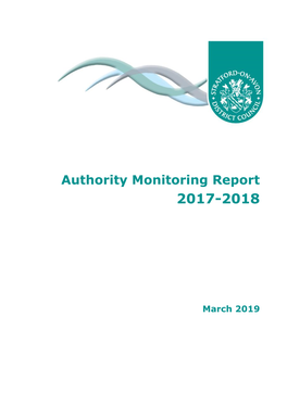 Authority Monitoring Report 2017-18