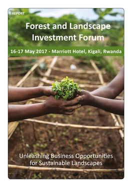 Forest and Landscape Investment Forum