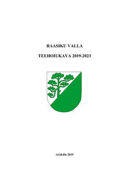 Raasiku Valla Teehoiukava 2019-2023