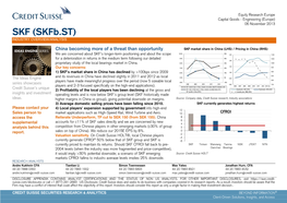 SKF (Skfb.ST) INDUSTRY OVERVIEW/ANALYSIS