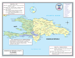 FLOODS Duarte Province: 3,000 Families Affected; Montecristi Province: Updated 5/28/04 1,000 Families Affected