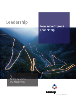 New Adventurous Leadership.Pdf
