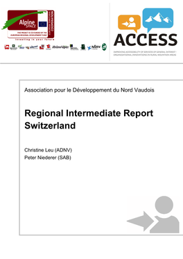 Regional Intermediate Report Switzerland