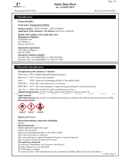 Safety Data Sheet Acc