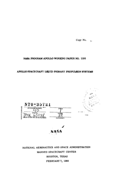 Houston, Texas February 7, 1966 Maprogram Ap0l);O Xorking Pax3 No