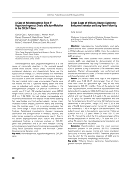 A Case of Achondrogenesis Type 2/ Hypochondrogenesis Due to Ade