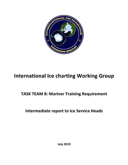 International Ice Charting Working Group