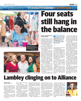 Lambley Clinging on to Alliance