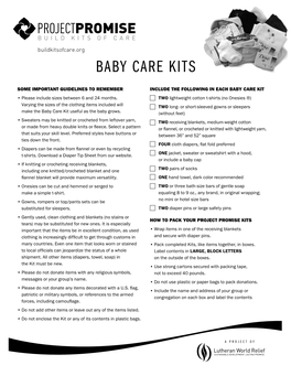 Baby Care Kits