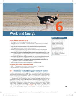 Work and Energy