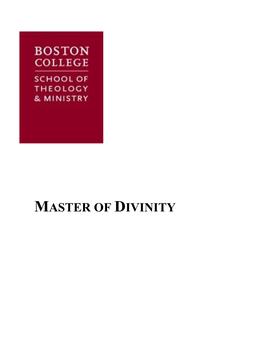 Master of Divinity