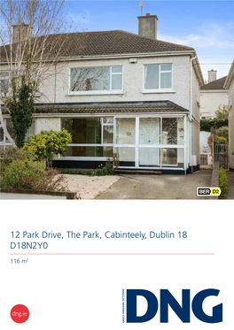 12 Park Drive, the Park, Cabinteely, Dublin 18 D18N2Y0