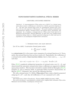 Noncommutative Rational Pólya Series 2