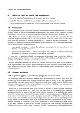 4 Methods Used for Health Risk Assessment