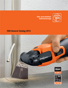 FEIN General Catalog 2016