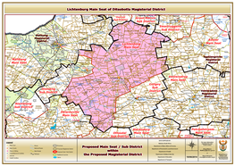 Proposed Main Seat / Sub District Within the Proposed Magisterial