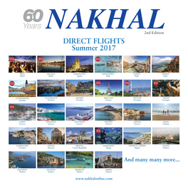 DIRECT FLIGHTS Summer 2017