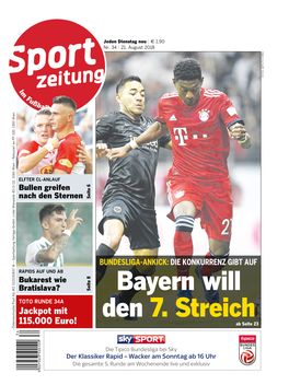 Bayern Will Den 7. Streich