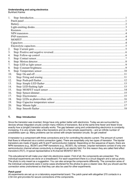 Understanding and Using Electronics Burkhard Kainka