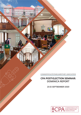 Cpa Post-Election Seminar: Dominica Report