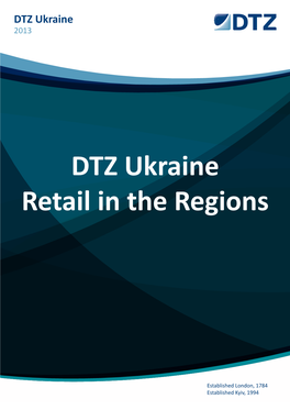 DTZ Ukraine Retail in the Regions