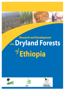 Research and Development Indryland Forests Ethiopia