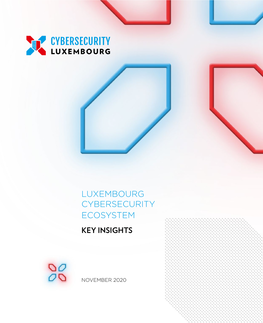 Luxembourg Cybersecurity Ecosystem