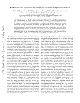 Arxiv:1903.09997V2 [Quant-Ph] 11 May 2019 I.E